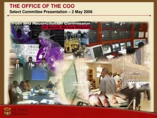 THE OFFICE OF THE COO