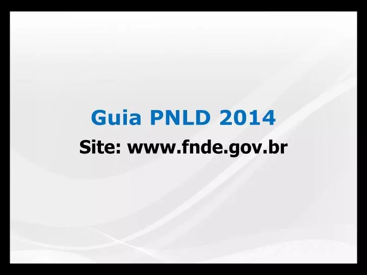 guia pnld 2014 site www fnde gov br