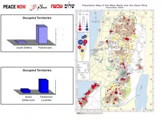 Settlements in the Gaza Strip, which are situated in the heart of a densely