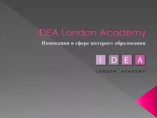 idea london academy