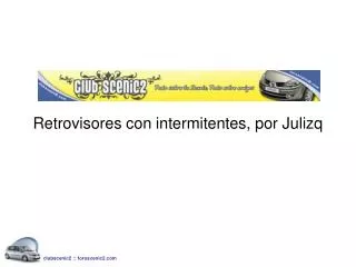 retrovisores con intermitentes por julizq