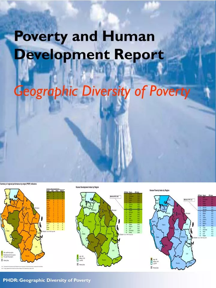 poverty and human development report geographic diversity of poverty