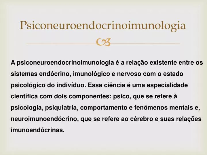psiconeuroendocrinoimunologia