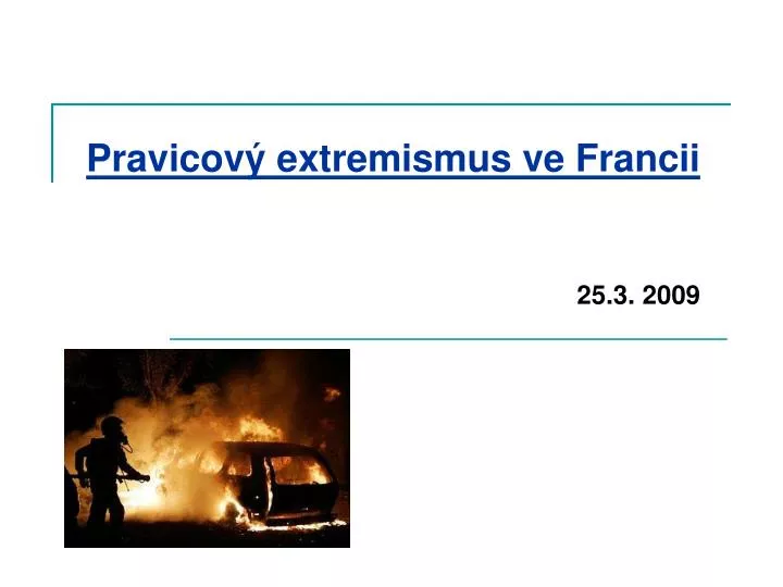 pravicov extremismus ve francii