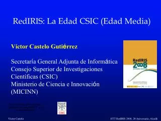 rediris la edad csic edad media