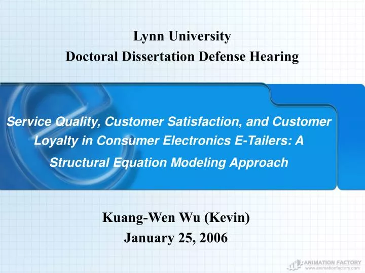 lynn university doctoral dissertation defense hearing