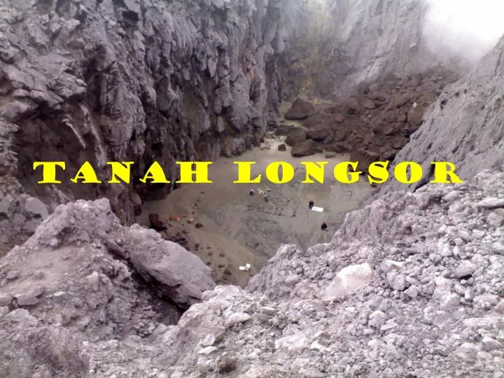 tanah longsor