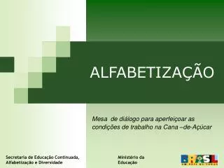 alfabetiza o