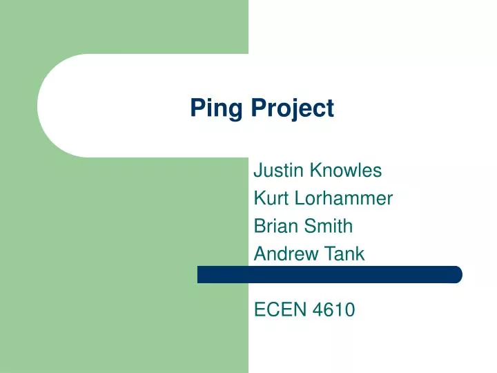 ping project