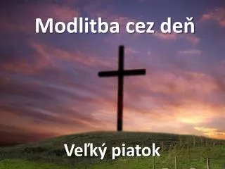 modlitba cez de