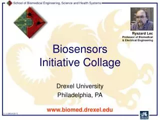 Biosensors Initiative Collage