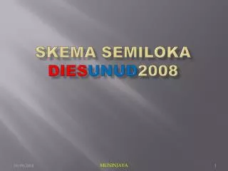 skema semiloka dies unud 2008
