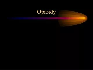 opioidy