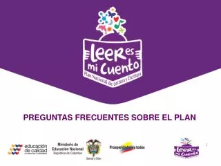 preguntas frecuentes sobre el plan