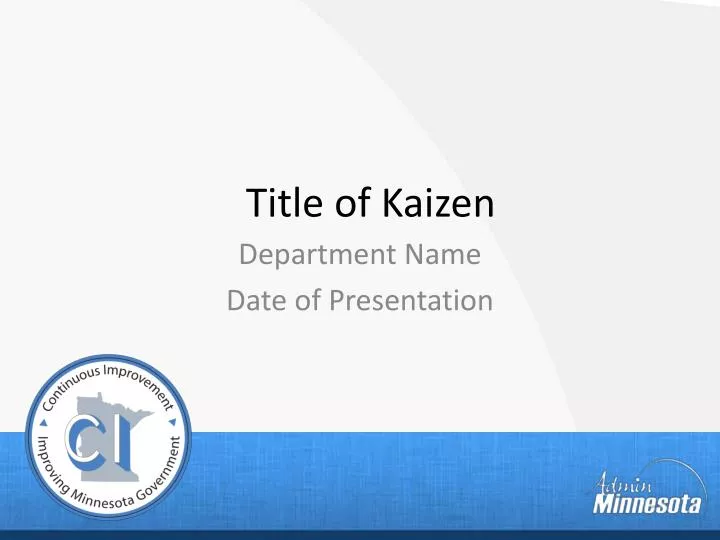 title of kaizen
