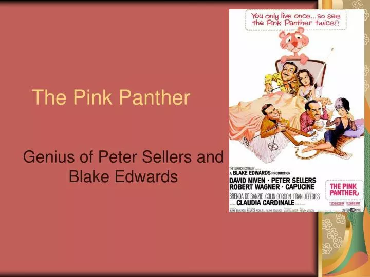 the pink panther