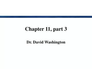Chapter 11, part 3