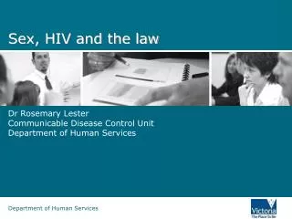 Sex, HIV and the law