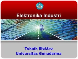 elektronika industri