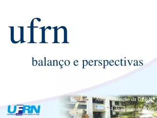 balan o e perspectivas