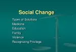 Social Change - slide 1