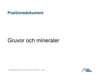 positionsdokument