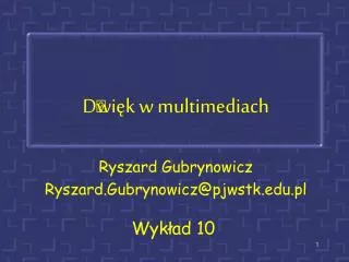 d wi k w multimediach