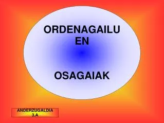 ORDENAGAILUEN OSAGAIAK