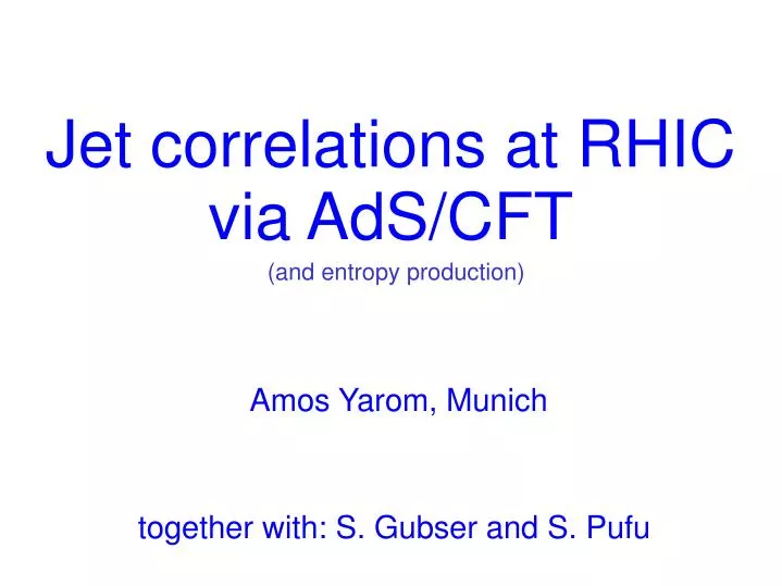jet correlations at rhic via ads cft