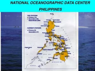 NATIONAL OCEANOGRAPHIC DATA CENTER PHILIPPINES