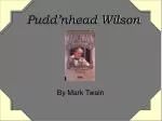 Pudd’nhead Wilson - slide 1