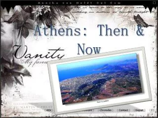 Athens: Then &amp; Now