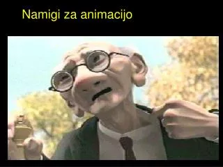 namigi za animacijo uvod
