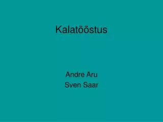 kalat stus