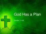 God Has a Plan - slide 1