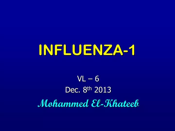 influenza 1