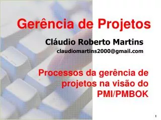 ger ncia de projetos