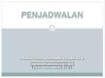 PENJADWALAN - slide 1