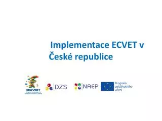 implementace ecvet v esk republice