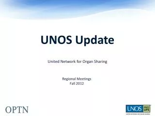 UNOS Update