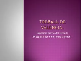 treball de valenci