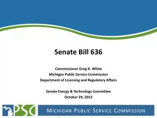 Michigan Public Service Commission