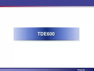 TDE600