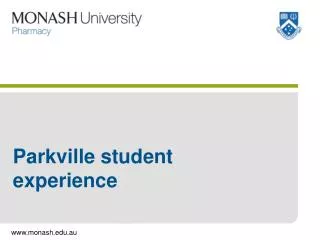 Parkville student experience