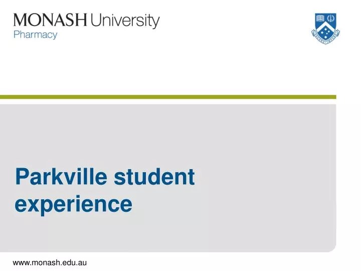 parkville student experience