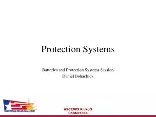 Protection Systems