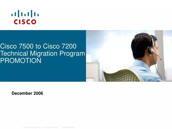 cisco 7500 to cisco 7200 technical migration program promotion