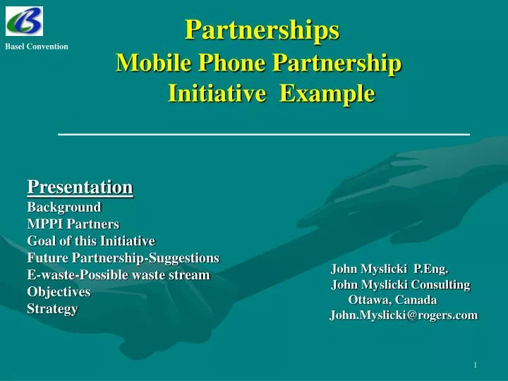 partnerships mobile phone partnership initiative example