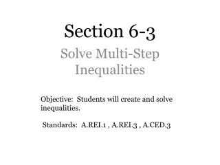 Section 6-3