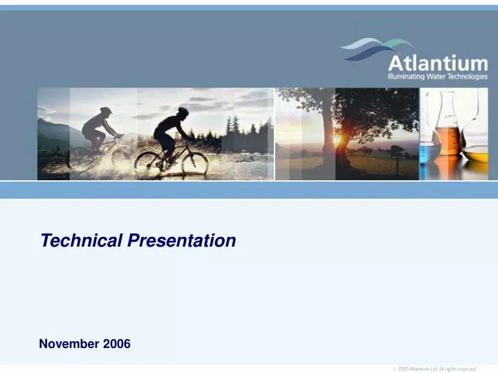 technical presentation